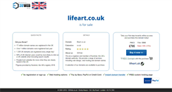 Desktop Screenshot of lifeart.co.uk