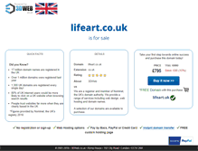 Tablet Screenshot of lifeart.co.uk