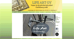 Desktop Screenshot of lifeart.fi