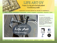 Tablet Screenshot of lifeart.fi